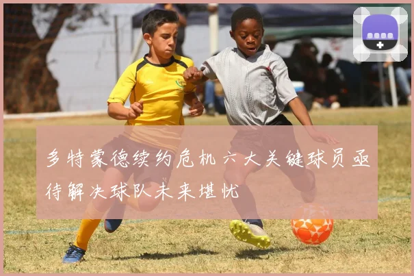 多特蒙德续约危机六大关键球员亟待解决球队未来堪忧